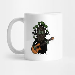 Ent Rocker - A bearded ent playing guitar - Fantasy Mug